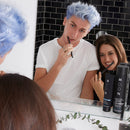 MOON Toothbrushes, Soft Bristle, White and Black Sleek Toothbrushes, 2 Pack Moon