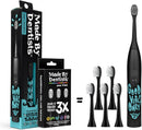Made by Dentists Sonic X Electric Toothbrush – Rechargeable Kids Sonic Toothbrush, 8X Plaque Removal, 2 Speed Modes, 2-Minute Timer 6 Brush Heads Included, Tweens Ages 7+, Good Vibes Only Edition Infinity Warehouse