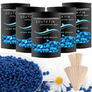 Hard Wax Beans for Body Hair Removal at Home,Oakeer Hair Removal Wax Beads 5 Bags 1.1 lb OAKEER