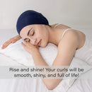 Satin Bonnet Lined Sleeping Beanie Hat Bamboo Headwear Frizzy Natural Hair Nurse Cap for Women and Men CAPLORD