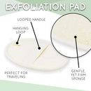 Nicer Concepts Exfoliating Loofah Back Scrubber and Loofah Set - Includes Loofah on a Stick, Extra Large Loofah Sponge, Face Scrubber - For Men and Women's Shower and Bath Use, Back and Body Nicer Concepts