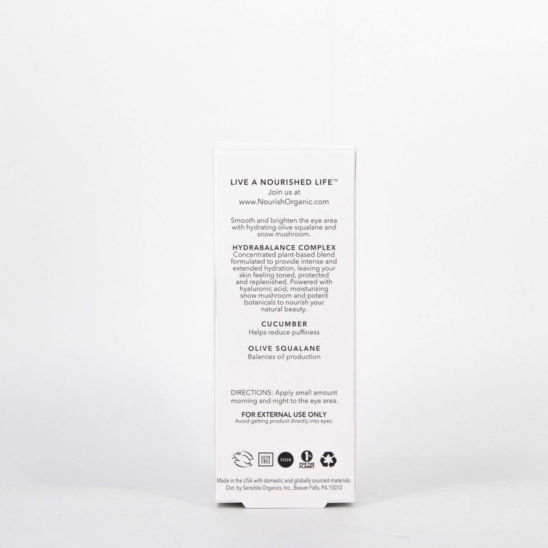 Nourish Botanical Beauty | Luminous Eye Cream | GMO-Free, Cruelty Free, 100% Vegan (0.5oz) Nourish Organic