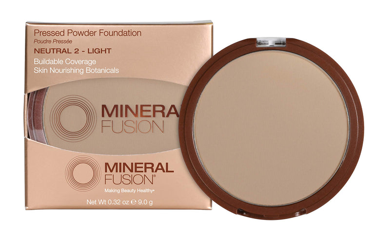 Mineral Fusion Pressed Powder Foundation, Neutral 2 Mineral Fusion