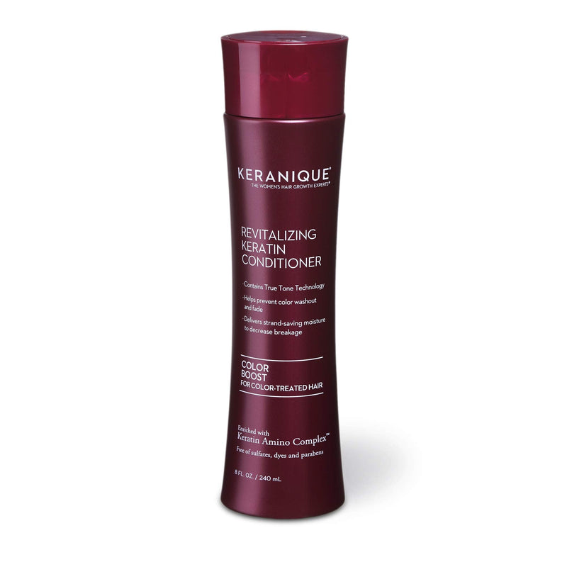 Keranique Color Boost Scalp Revitalizing Keratin Conditioner for Color Treated Hair | Keratin Hair Treatment | Keratin Amino Complex, Free of Sulfates, Dyes and Parabens Keranique