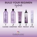 Pureology Hydrate Conditioner | For Dry, Color-Treated Hair | Moisturizes Hair & Protects Color | Sulfate-Free | Vegan | Updated Packaging | 33.8 Fl. Oz Pureology