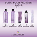 Pureology Hydrate Conditioner | For Dry, Color-Treated Hair | Moisturizes Hair & Protects Color | Sulfate-Free | Vegan | Updated Packaging | 33.8 Fl. Oz Pureology