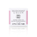 Little Seed Farm All Natural Deodorant Cream, Aluminum Free Activated Charcoal Deodorant for Women or Men, 2.4 Ounce - Jasmine Little Seed Farm Store
