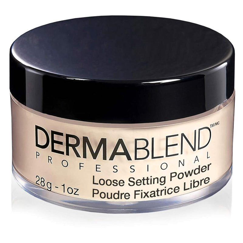 Dermablend Loose Setting Powder, Face Powder Makeup & Finishing Powder for Light, Medium & Tan Skin Tones Infinity Warehouse