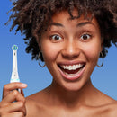 Replacement Heads Compatible with Oral B iO, Brush Heads for iO 2 3 4 5 6 7 8 9 10 Series, 8 Count Toothbrush Heads for Gentle Care Teeth, Black/White - Infinity Warehouse