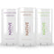 Native Deodorant | Natural Deodorant for Women and Men, Aluminum Free with Baking Soda, Probiotics, Coconut Oil and Shea Butter | Coconut & Vanilla, Lavender & Rose, Cucumber & Mint - Variety Pack of 3 Native