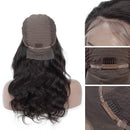 Amanda Hair 13×4 Lace Frontal Wigs Brazilian Human Hair Body Wave Hair Human Lace Wigs With Boby Hair Pre Plucked Black Women 150% Density Natural Black Hairline(Body26") Amanda