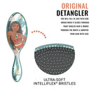 Wet Brush Disney Original Detangler Brush Princess Wholehearted - Moana, Teal - All Hair Types - Ultra-Soft IntelliFlex Bristles Glide Through Tangles with Ease Wet Brush