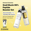 COSRX Snail Mucin 96% Peptide Booster Set - Amazon Exclusive - Korean Skin Care, Gift Sets, Skin Care Sets for Women, Advanced Snail Mucin Serum, Face Serum Infinity Warehouse