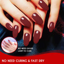 Dip Powder Base Activator and Top Coat Liquid Set for 21 Days of Vibrant Nails - No UV or LED Needed - Nail Dip Powder Liquids Set 15 ml - Cruelty-Free Formula nails Nation