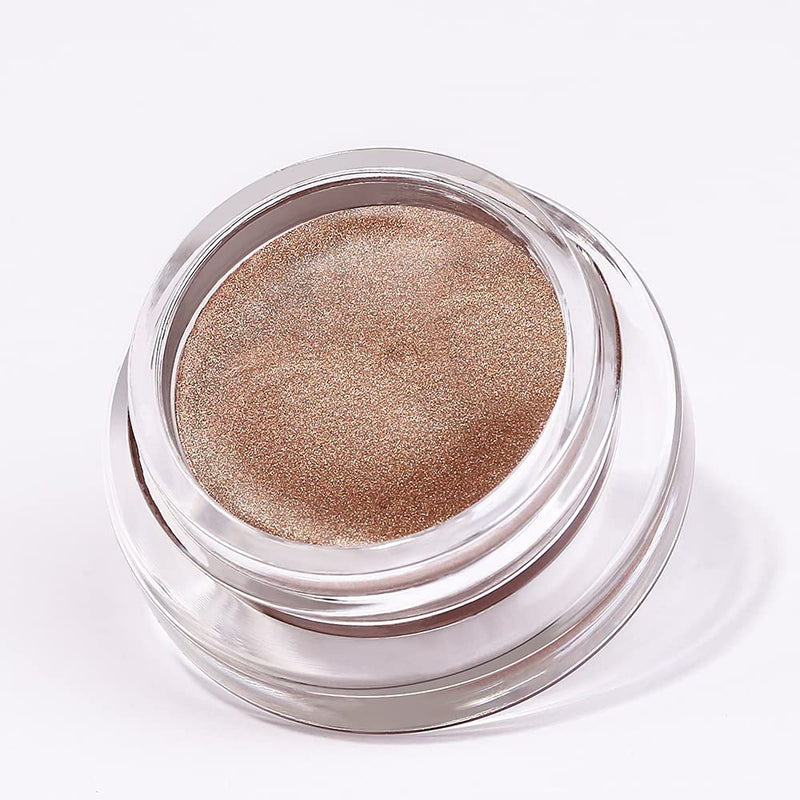 LUXAZA 6 PCS Neutral Brown Cream Eyeshadow Set, Shimmer and Matte Cream Eye Shadows,High Pigmented Metallic Creamy Smoky Eyeshadow Longwear Waterproof Eye Makeup LUXAZA