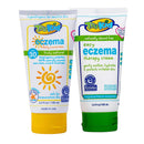 TruKid Eczema Daily Sunscreen and Easy Eczema Cream Bundle - Unscented - 3.4 oz Tubes TruKid