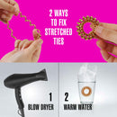 20 Pcs Spiral Hair Ties, No Crease Coil Hair Ties, Phone Cord Hair Ties for Thick Hair - Women Ponytail Holder Elastics TailaiMei Store