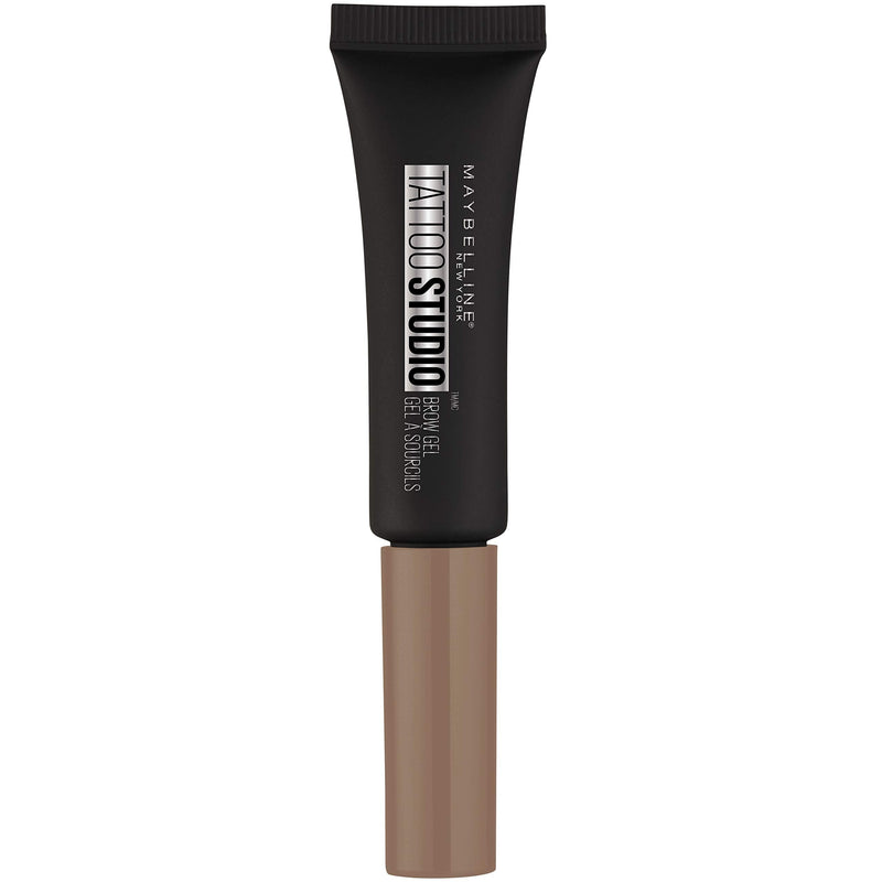 Maybelline TattooStudio Waterproof Eyebrow Gel Makeup, Soft Brown, 0.23 Fl Oz (Pack of 1) Maybelline New York