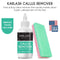 Professional Best Callus Remover Gel for Feet And Foot Pumice Stone Scrubber Kit Remove Hard Skins Heels and Tough Callouses from feet Quickly and Effortless 4 oz (2 Bottles) Karlash