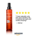 Redken Frizz Dismiss Smooth Force | For Frizzy Hair | Lightweight Smoothing Lotion Spray Detangles & Protects Against Frizz | Sulfate Free | 5 Fl Oz, 6.8 fl. oz REDKEN