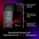 MitoQ Pure Advanced Mitochondria Supplement Superior Bioavailability to CoQ10 | Reduces Free Radical Damage for Healthy Aging, Metabolism, Heart Health, Energy, Strength & Mobility Infinity Warehouse