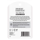 Desert Essence Tea Tree Oil Dental Floss - 50 yards - Naturally Waxed w/Beeswax - Thick Flossing No Shred Tape - On the Go - Removes Food Debris Buildup - Cruelty-free Antiseptic Desert Essence