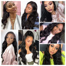 Wingirl Lace Front Human Hair Wigs for Women Pre Plucked Hairline 220% Denisty Brazilian Body Wave Lace Front Wigs with Baby Hair Natural Color(22inch wigs, 220% Denisty) Wingirl Store