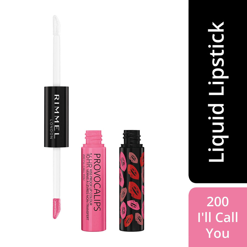 Rimmel Provocalips 16hr Kissproof Lipstick, I'll Call You, 0.14 Fluid Ounce Rimmel