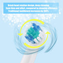 Replacement Toothbrush Heads for Oral-B, 4 Pack Replacement Heads Compatible with Oral B Braun Electric Toothbrush Mailink