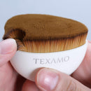 TEXAMO Flawless Brush, Foundation Brush Flat Top Kabuki Makeup for Face, Blending Liquid Cream Powder Brush, Christmas Gift Premium Synthetic Dense Bristles with Case, White TEXAMO Store