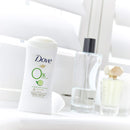 Dove 0% Aluminum Deodorant 24 Hours Odor Protection Cucumber and Green Tea with ¼ Moisturizers and 0% Alcohol 2.6 oz 4 Count Dove
