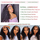Deep Curly Human Hair Headband Wigs for Black Women Glueless None Lace Front Wigs Deep Curly Headband Wig Human Hair 9A Brazilian Virgin Hair Machine Made Headband Wig Human Hair 10 inch¡­ beafay