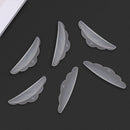 Libeauty Lash Lift Pads Rods 6 Pcs Eyelash Perm Lift Silicone Rods 1 Size S S S Reusable Eyelash Perming Curler Shield Pads with Premium PU Storage Case for Perfect Lash Lifting (WHITE) Libeauty
