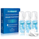 5% Minoxidil Foam for Men, Minoxidil for Women Hair Growth, Infused with Biotin, Hair Growth Treatment, Foam Hair Regrowth Treatment for Hair Thinning Receding Hairline,(2 oz Bottle), 3-Pack Infinity Warehouse