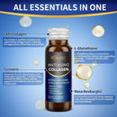 Ageless Anti Aging Collagen Liquid - Marine Collagen, Turmeric, Glutathione, and Rosa Roxburghi - 50 ml (10 Count) Infinity Warehouse