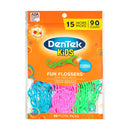 DenTek Kids Fun Flossers, Wild Fruit, 90 Count DenTek