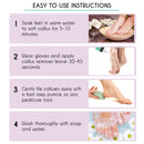 Professional Best Callus Remover Gel for Feet And Foot Pumice Stone Scrubber Kit Remove Hard Skins Heels and Tough Callouses from feet Quickly and Effortless 4 oz (2 Bottles) Karlash