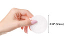 Cliganic Premium Cotton Rounds for Face (200 Count) | Makeup Remover Pads, Hypoallergenic, Lint-Free | 100% Pure Cotton Cliganic