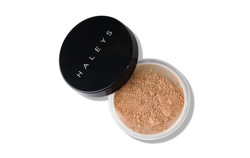 HALEYS RE:START Mineral Makeup (MEDIUM DEEP) Vegan, Cruelty-Free Loose Powder Mineral Foundation - Control Oil & Shine and Even Skin Tone with Sheer to Medium Coverage for a Natural, Satin Finish HALEYS Store