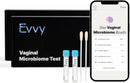 Evvy Vaginal Health Test | At-Home Microbiome Test for BV, Yeast Infection, Ureaplasma & More | Discreet Results in 7–10 Days | Clinician-Reviewed Report & Rx Options Infinity Warehouse