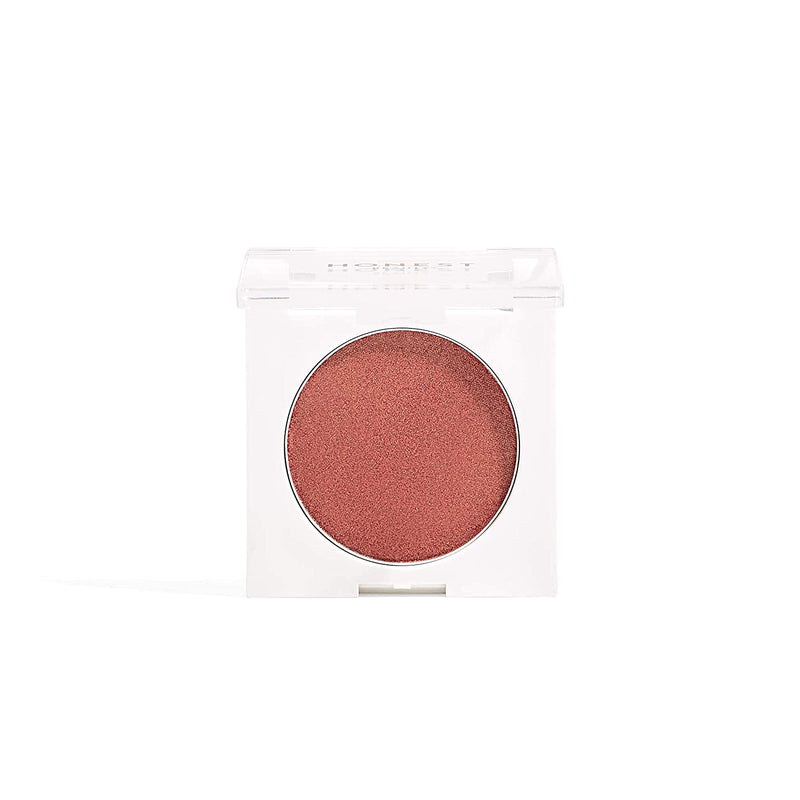 Honest Beauty Lit Powder Blush & Highlighter In One, Foxy : Peachy Coral w/ Gold Shimmer, 0.14 Ounce Honest Beauty Store