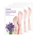 Foot Peel Mask 3 Pack, Peeling Away Calluses and Dead Skin Cell, Contain Lavender Essence, Exfoliating Foot Mask and Makes Your Feet Soft (3 pcs) NA