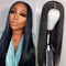 Beauty Forever T-Part Lace Front Wig Brazilian Virgin Human Hair Wig，Hand Tied Pre-plucked Straight T-Shape Lace Part Wig 150% Density Natural Color Middle Part Beauty Forever Store