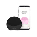 FOREO LUNA mini 3 Silicone Facial Cleansing Brush for All Skin Types Midnight, Ultra-hygienic, 30-sec Glow Boost Mode, 12 Intensities, 400 uses/USB Charge, App-connected, 2-year Warranty FOREO