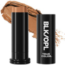 BLK/OPL Skin Perfecting Foundation Stick, SPF 15 Buildable & Blendable Face Foundation Makeup with Matte Finish - Full Coverage, Color Correcting & Sculpting - Hypoallergenic (Amber)