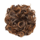 Messy Curly Combs Hair Bun Easy Stretch Dish Hair Chignon Extensions Clip in Updo Hairpiece Ponytail Scrunchy for Women 95g