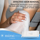 Mirai Clinical's Deodorizing Body Wipes for Women & Men - Cleansing & Refreshing Deodorant Wipes Women & Men Love - Fights Nonenal® Body Odor - For Whole Body Usage - Unscented - 3 packs. Infinity Warehouse