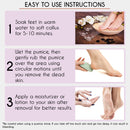Karlash Professional Pedicure Foot Pumice Stone for Feet Skin Callus Remover and Scrubber for Dead Skins 2 Sided (Pack of 12) Karlash