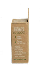 Organic Bamboo Fibre with Activated Charcoal Floss REFILLS with Tea Tree and Peppermint essential oils 60 m/66 yds - by Lucky Teeth (2 Pack) Lucky Teeth
