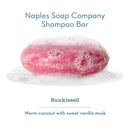 Naples Soap Company, 50-75 Use, Solid Shampoo Bar, Gentle, Eco-Friendly Haircare Helps Ensure Nourished and Healthy Hair, All Hair Types, Sunkissed, 1.75 oz. Naples Soap Company Naturally Better Skin Care